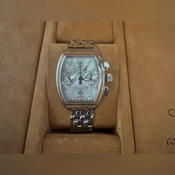 Franck Muller King Conquistador Silver Men's Watch - 8005CC - Picture 3 of 14